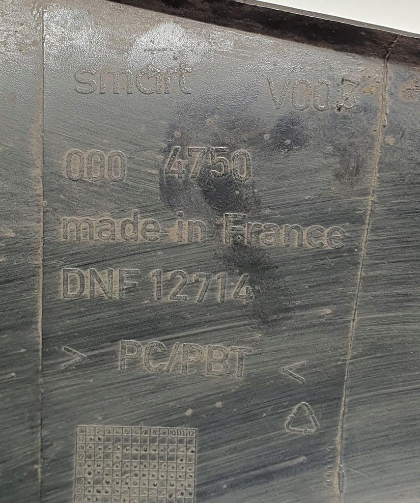 фото №8, Крила лівий задня eb1 ea4 smart fortwo 450