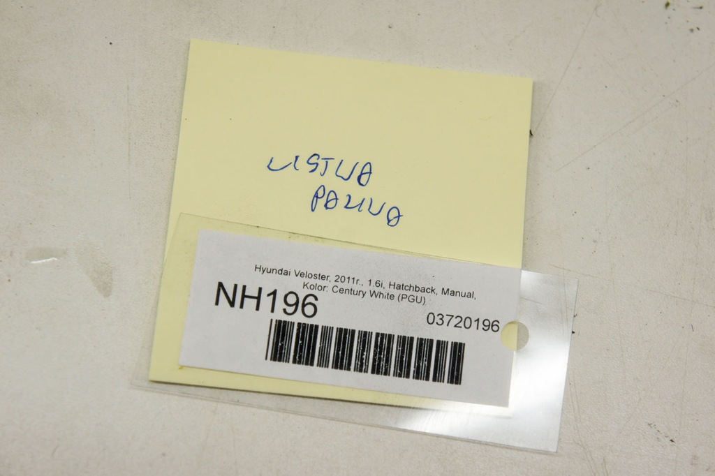 фото №6, Nh196 hyundai veloster 1.6i молдинг впрыскная