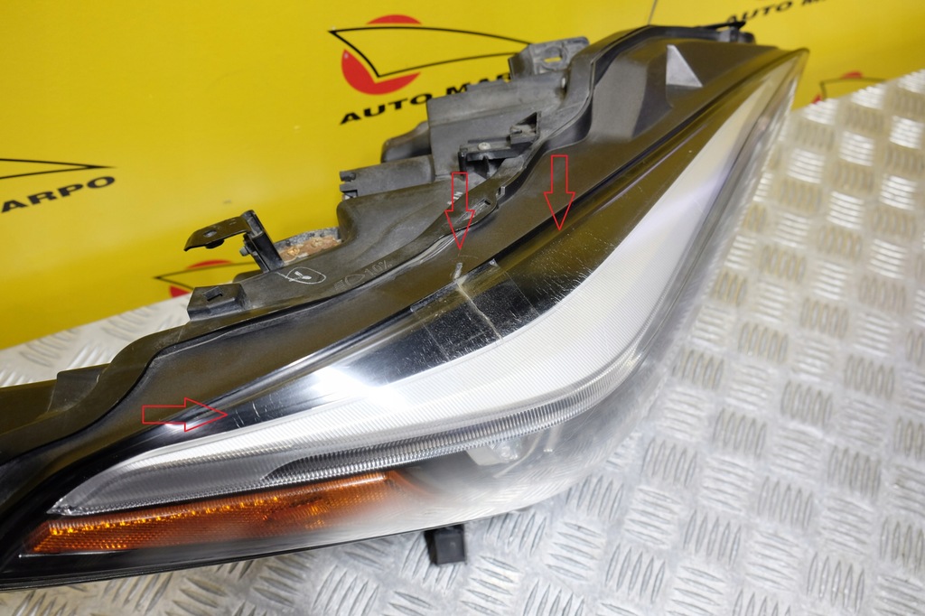 фото №6, Infiniti q70 2013- фара лампа full led r некрутящаяся usa