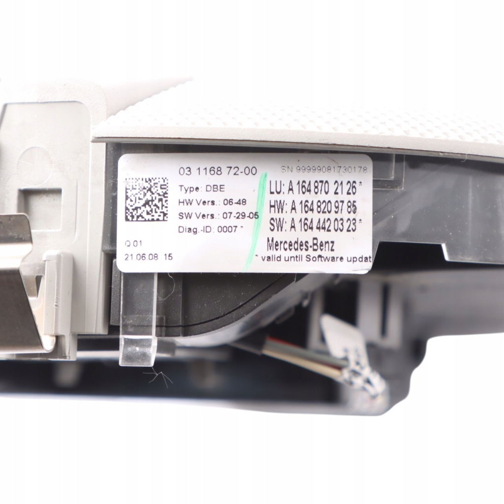 фото №11, Mercedes ml w164 освітлення кабіни лампа внутрішня сіра a1648702126