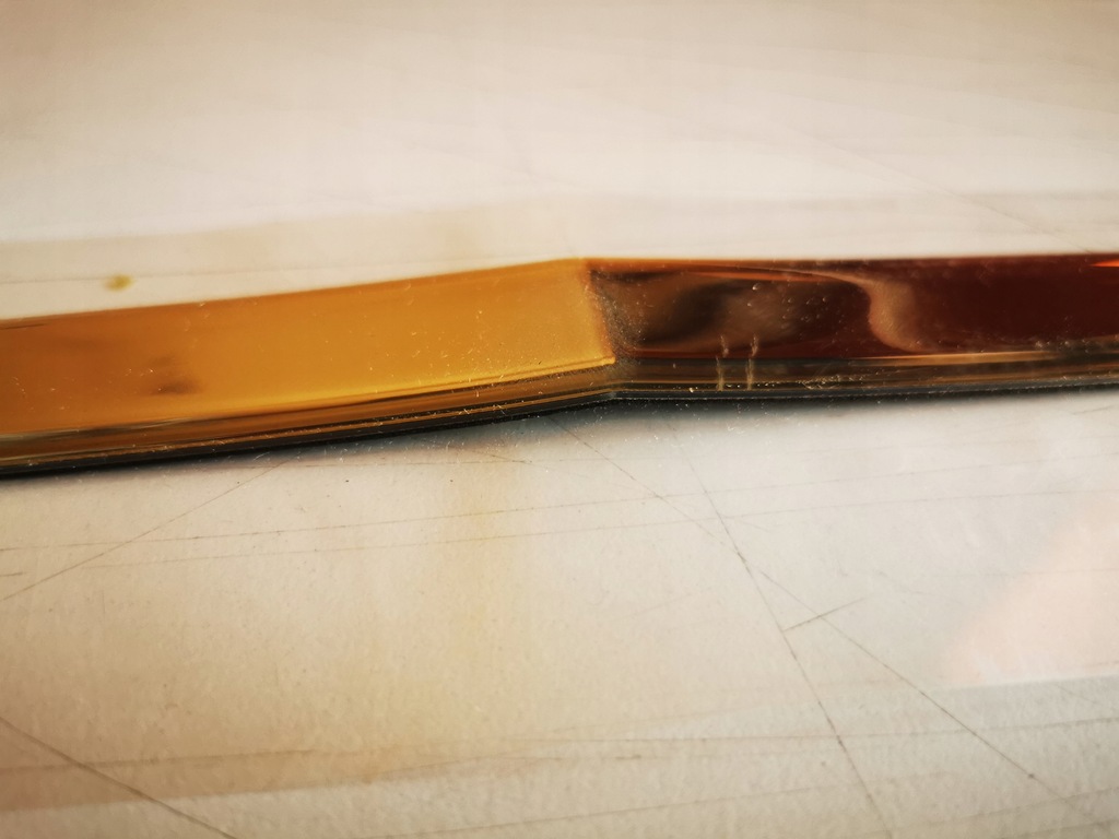 фото №9, Повреждённая хромированная молдинг pok багажника mitsubishi outlander оригинальный номер mz314700