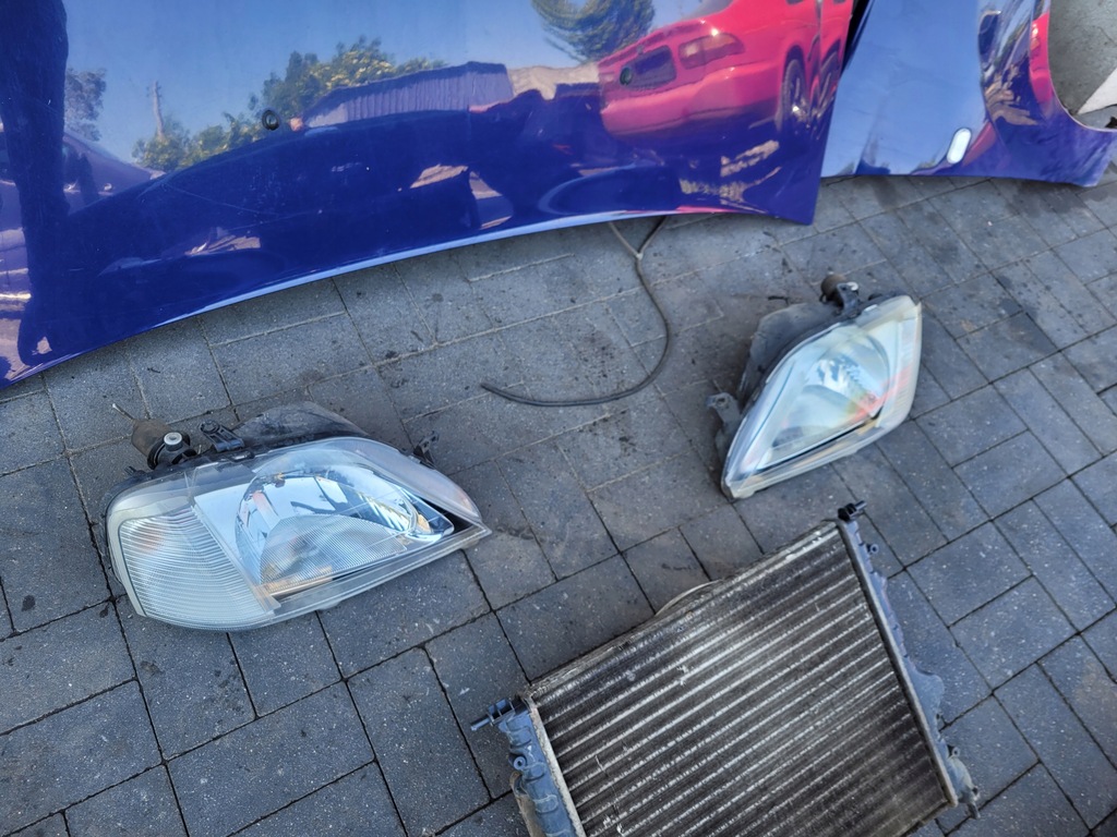 фото №7, Dacia logan i 04-08 1.4 набор капот лампы крылья радиатор бампер