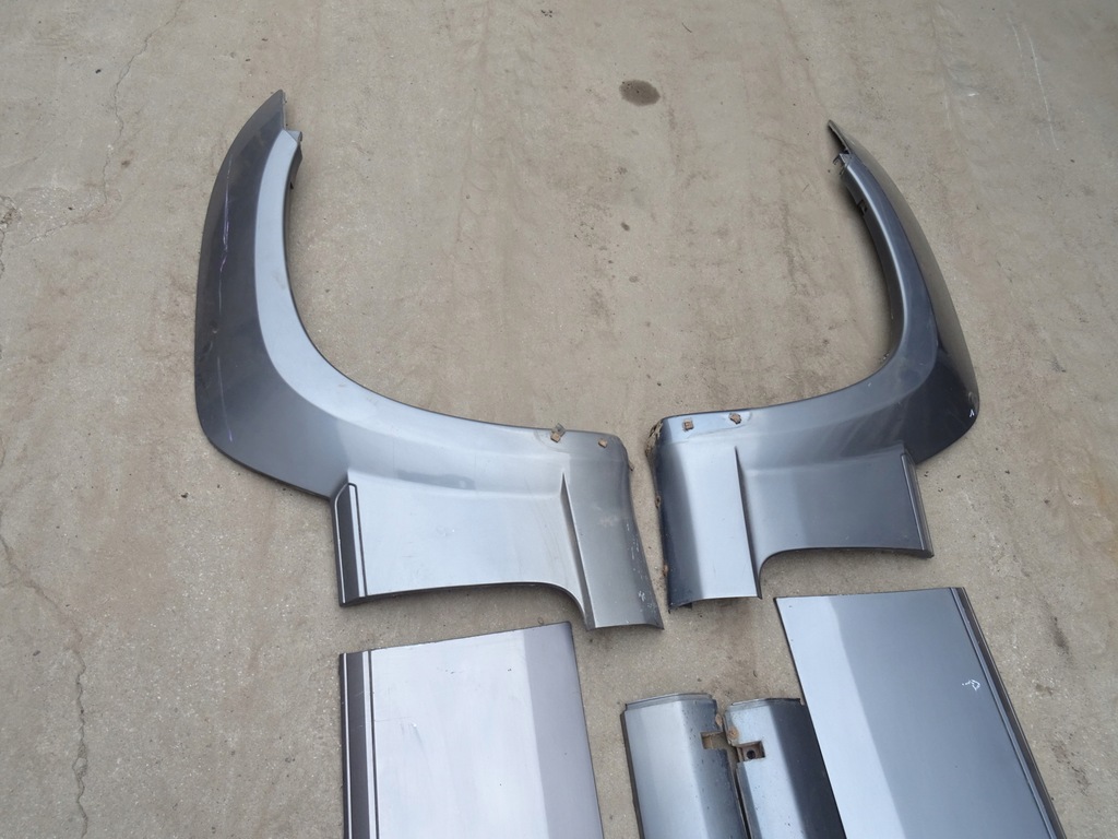 фото №15, Terracan молдинг накладка дверь крыла комплект