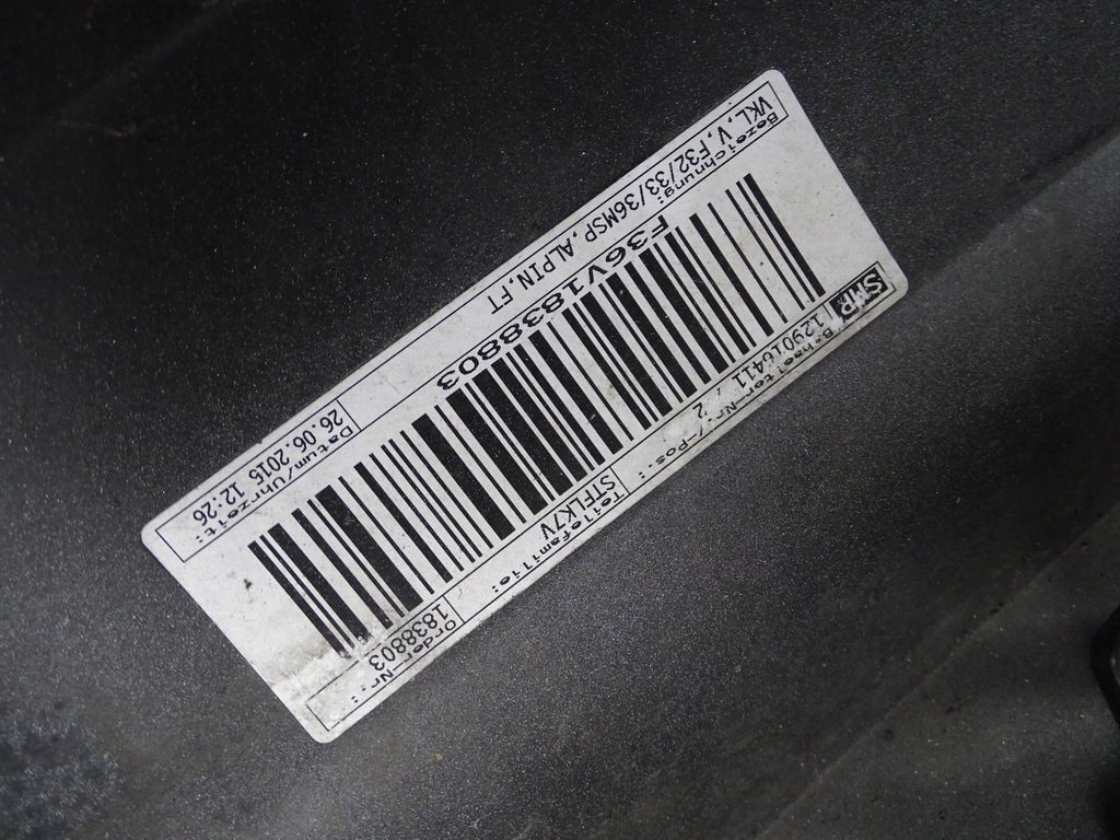 фото №13, Бампер передний bmw 4 f32 f33 f36 m-pakiet lift