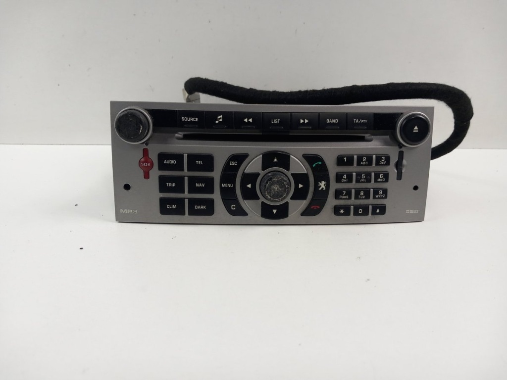 Купити Peugeot 407 радіо cd навігація 96650244yp