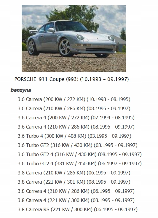 фото №12, Повітродувка вентилятор porsche 911 993 carrera turbo