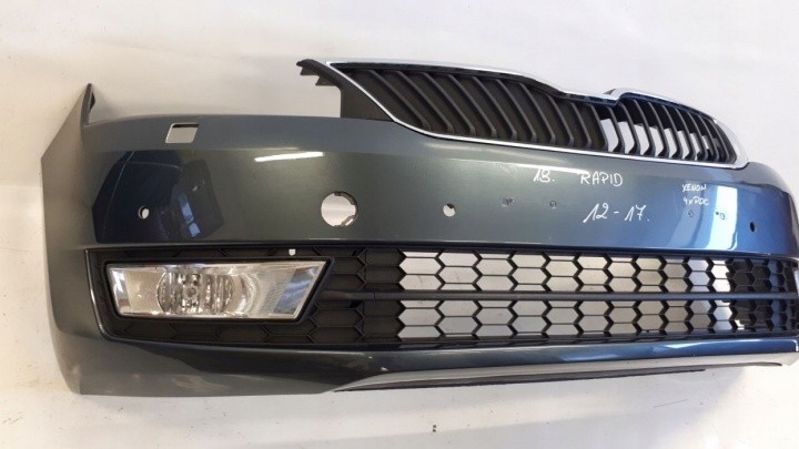 фото №10, Skoda rapid 2012-2017 бампер перед