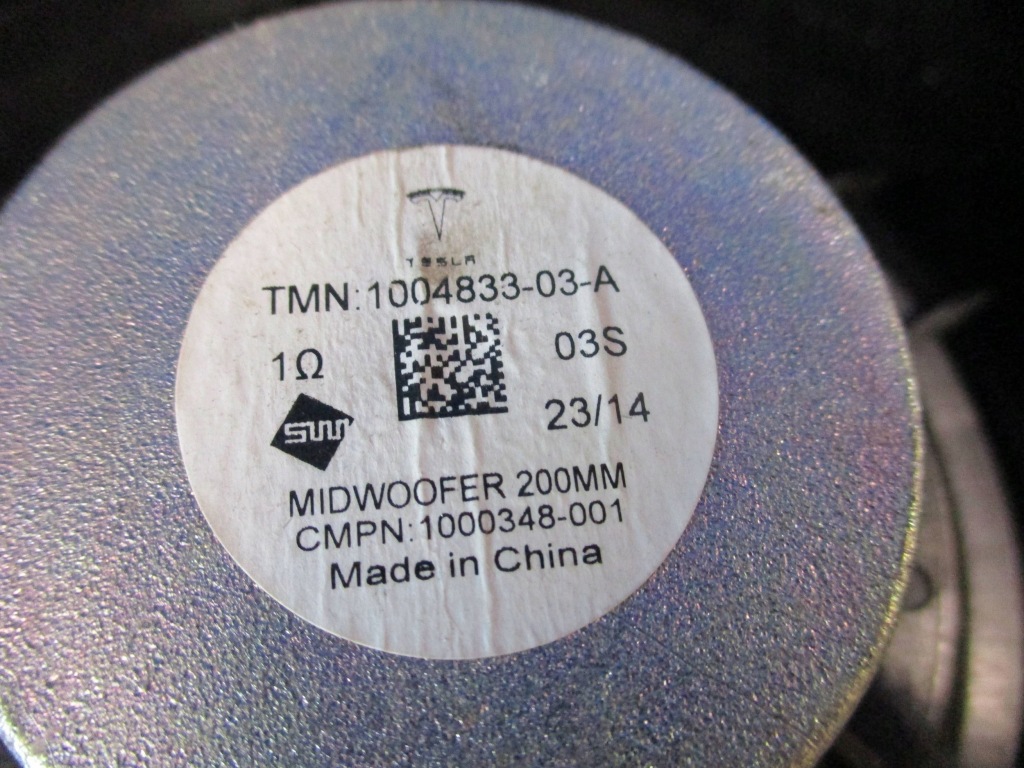 Динамик дверь передних tesla s model s 1004833-03-a Оригинал