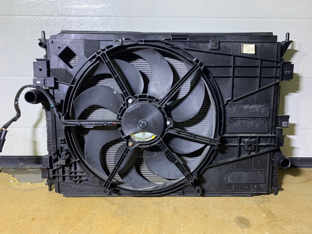 фото №1, Комплект радиатор вентилятор jumpy expert proace