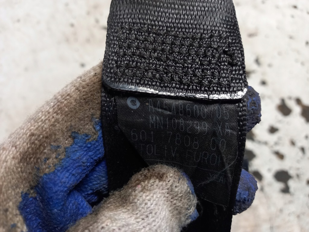 фото №4, Pas безопасности левый задняя smart forfour 60178080