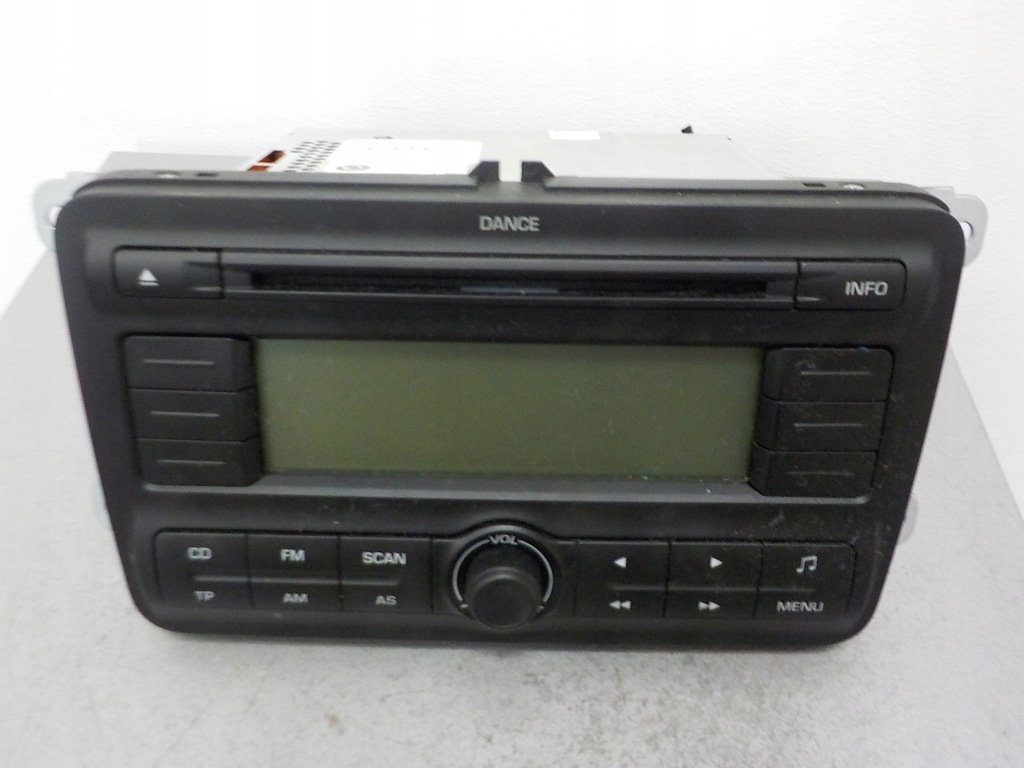 фото №1, Skoda fabia ii радіо заводський 1z0057186