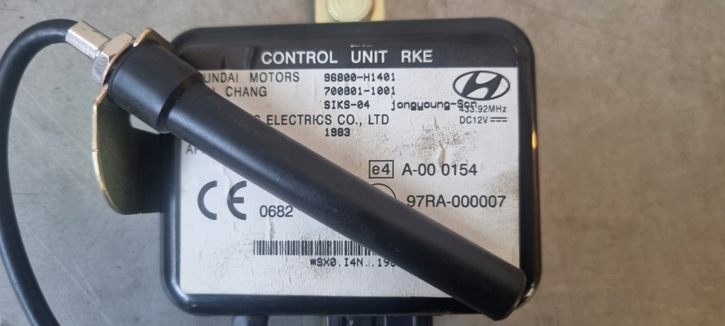 фото №1, Модуль імобілайзер 96800-h1401 terracan