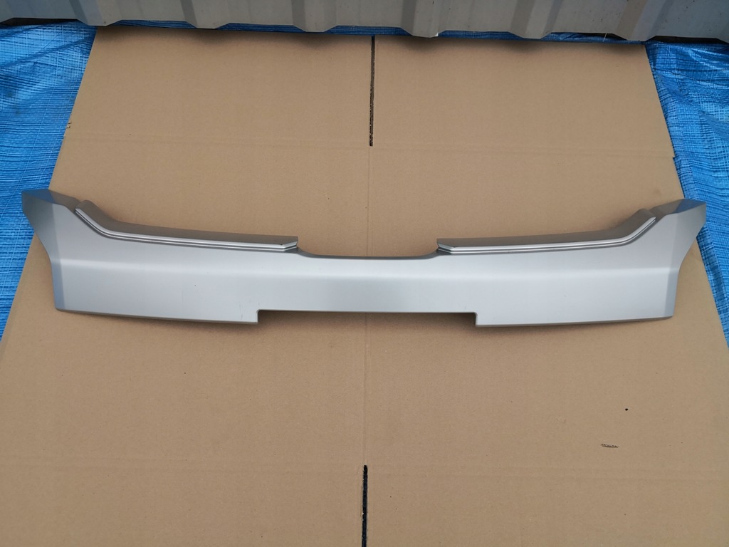 фото №12, Mitsubishi l200 v lift 19- накладка бампер перед