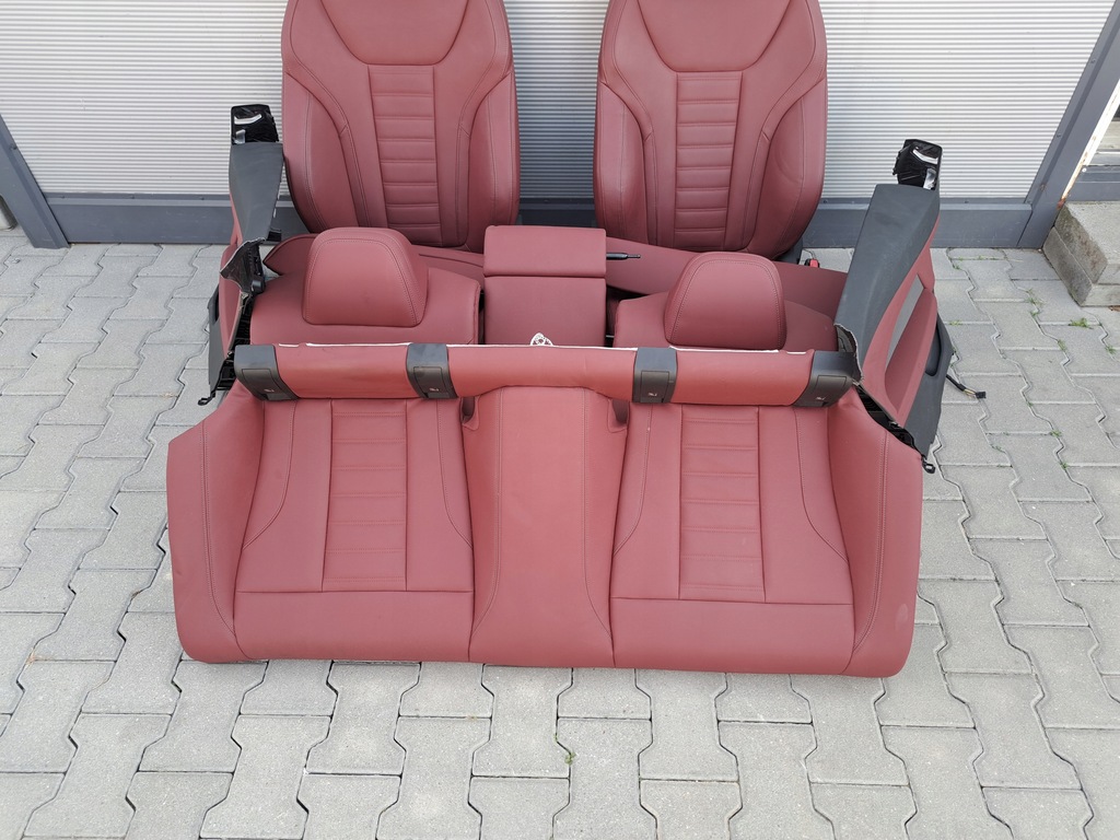 фото №10, Сиденья заднее сиденье обивка bmw g22 комплект оригинал anglik