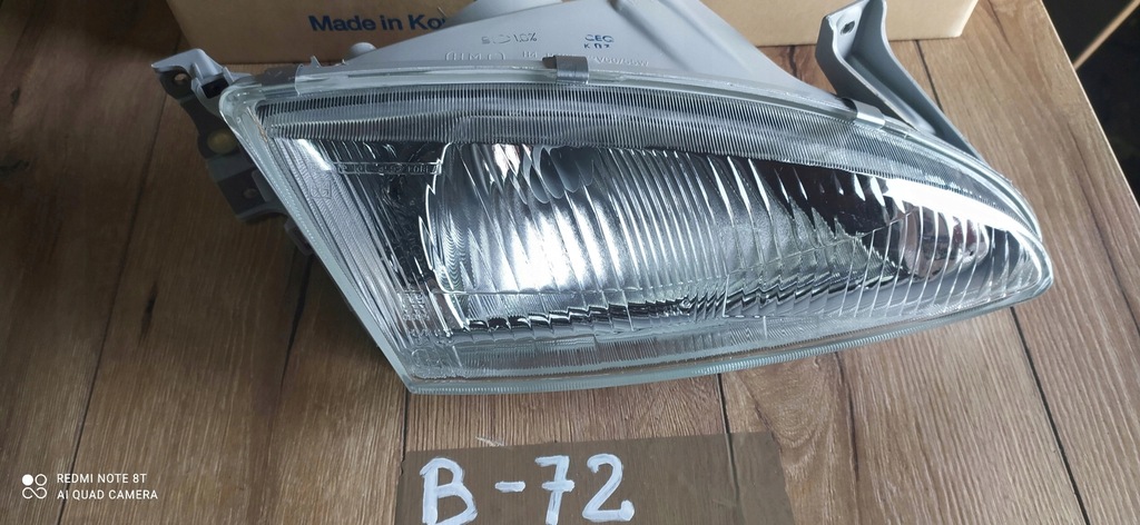 фото №1, Фара правый hyundai accent 3дверь 94-00 новый