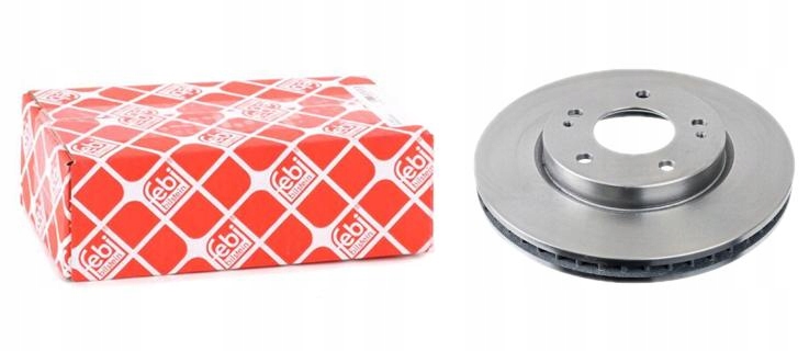 фото №3, 2x febi диск тормозной. mitsubishi space runner 99