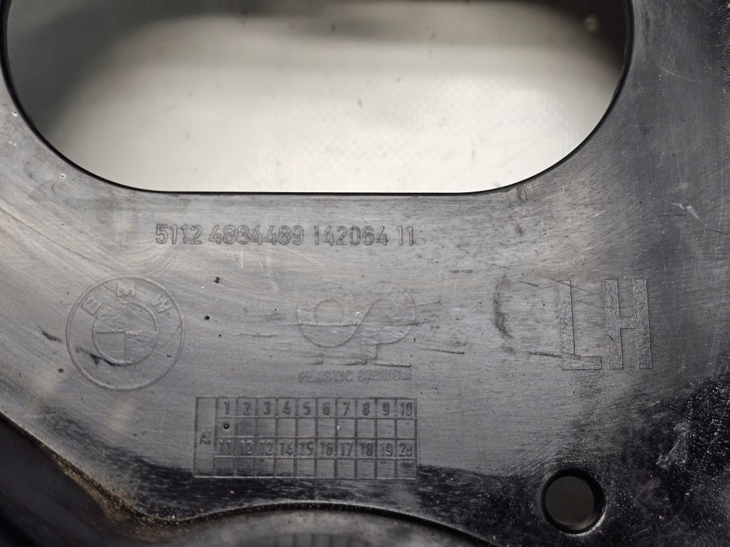 Напрямна кронштейн бампера bmw x1 e84 лівий задній задній 2009-2015 51124884489 Київ