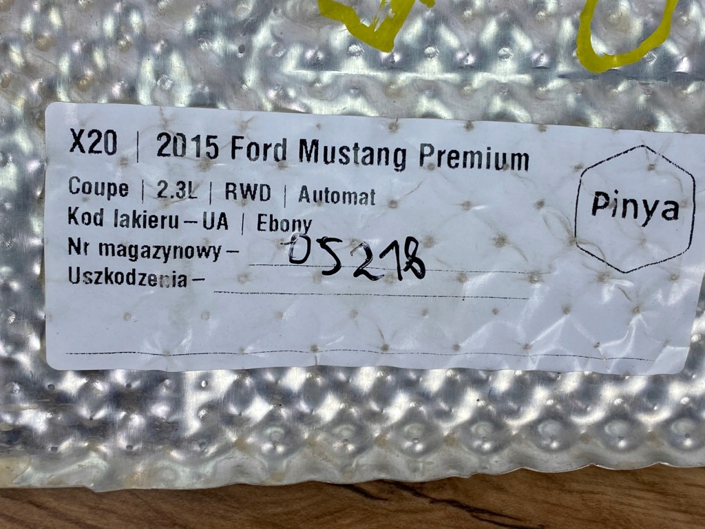 фото №5, Защита тепловая выхлоп глушителя ford mustang vi 2015+