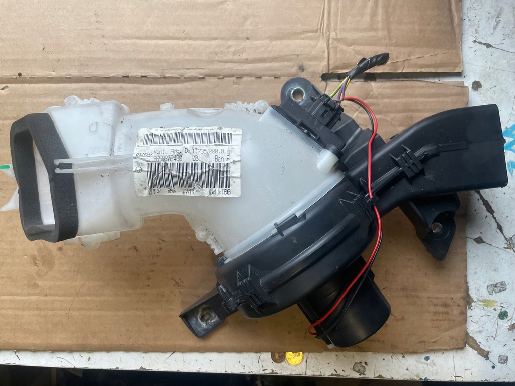 фото №1, Повітродувка обдув права 9650872480 c4 picasso i