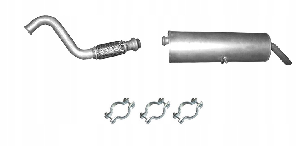 фото №1, Citroen c4 1.4i 16v 66kw 2004-2010 хетчбек + coupe труба гасник кінцевий