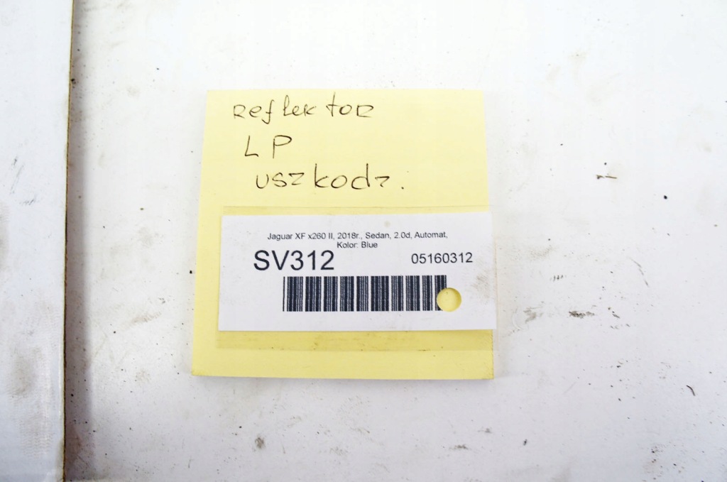 фото №7, Sv312 jaguar xf ii x260 ^ лампа фара лівий перед gx63-13w030-eh
