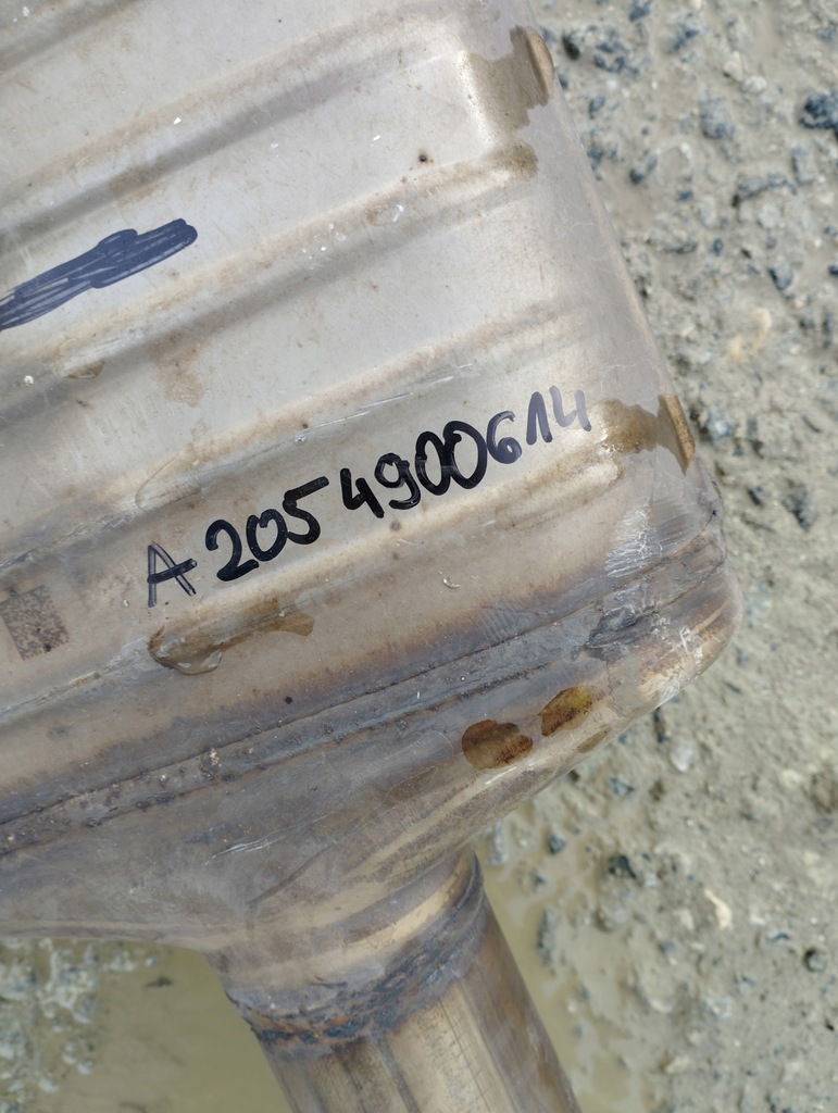 фото №7, Mercedes w205 гасник вихлоп a2054900614