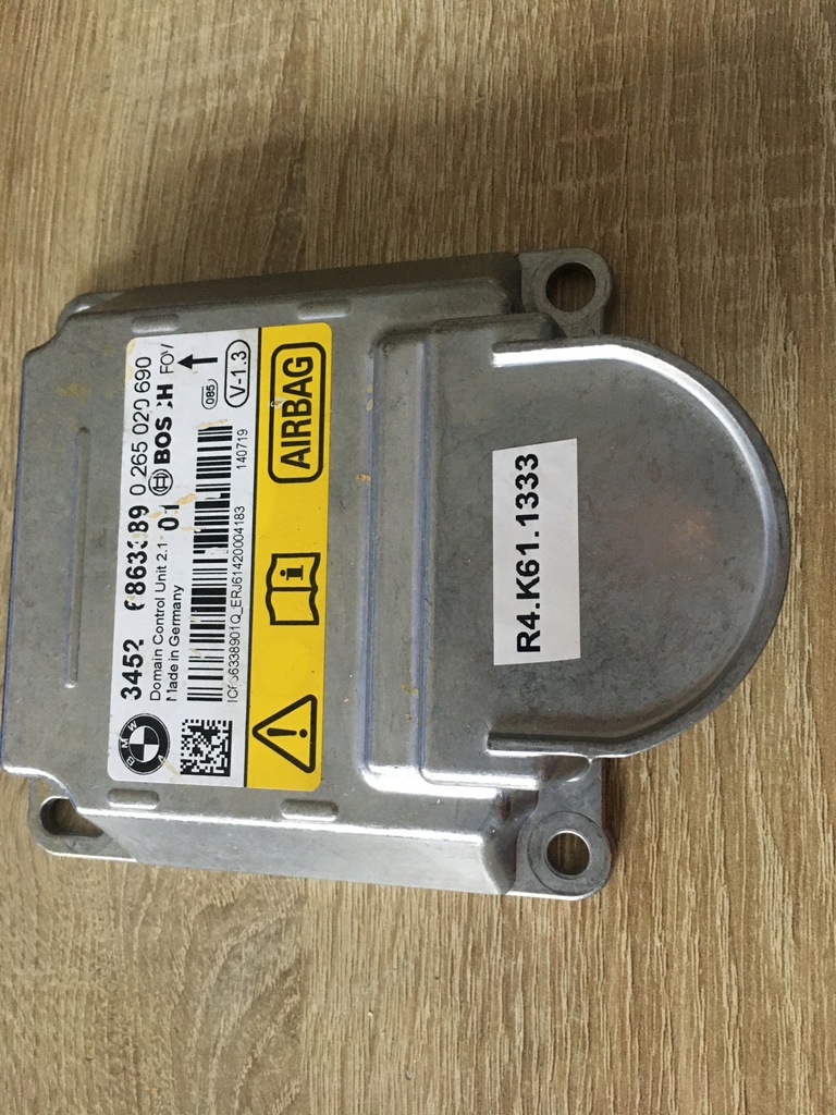 фото №1, Bmw f20 f30 f32 f80 модуль icm подушка безопасности 6863389