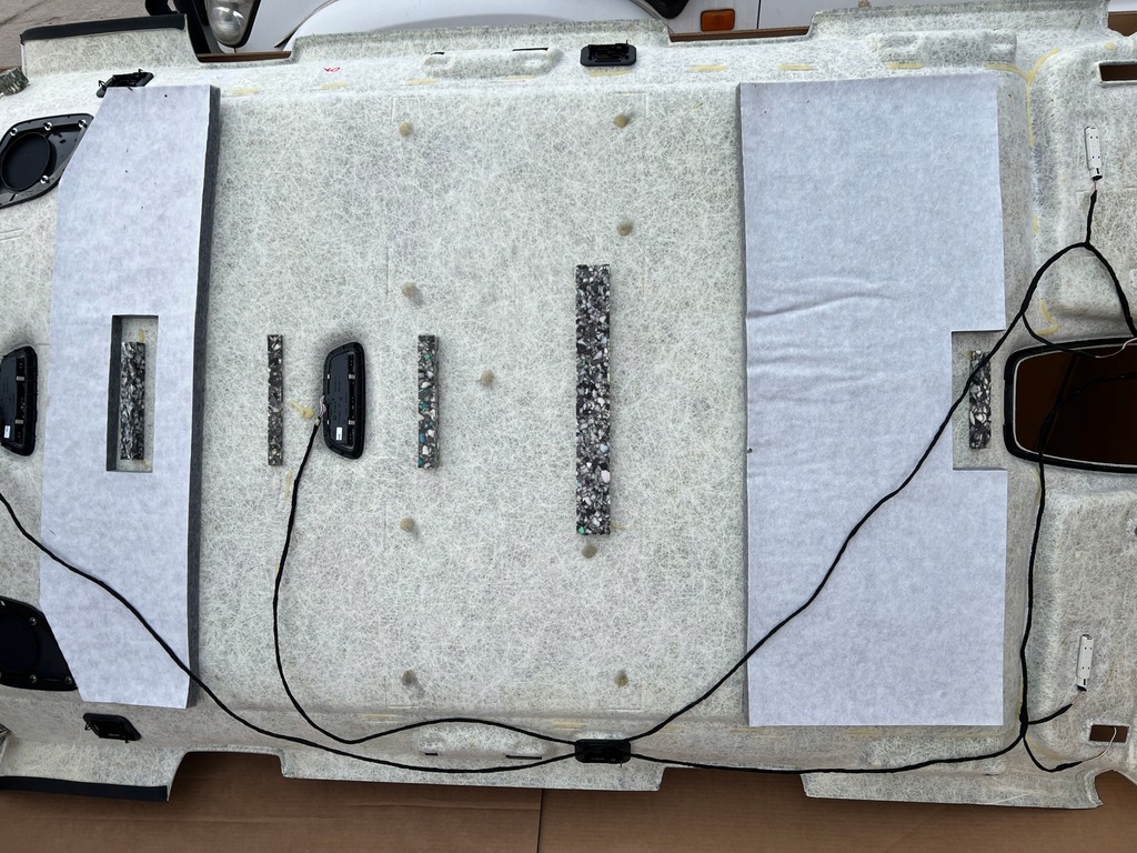 фото №12, Audi q7 sq7 4m потолок тканевая czarna k23 комплект pod bose b&o 7-os