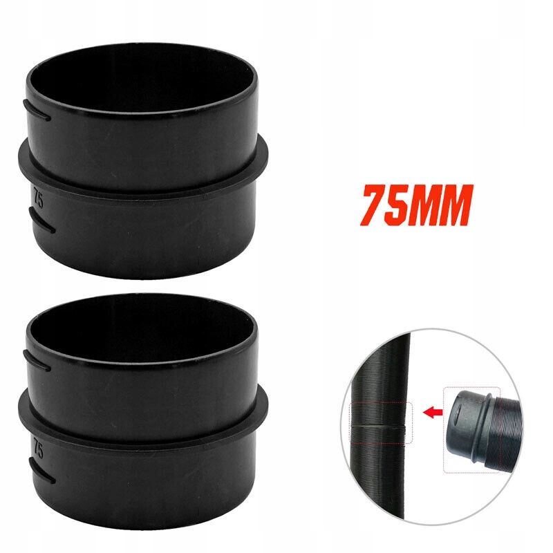 фото №8, 75mm з'єднувач з'єднувач труби do радіатора webasto 2szt