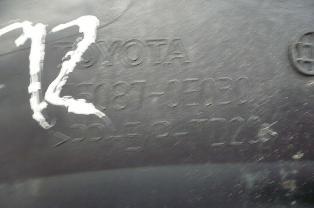 фото №10, Toyota highlander iv 4 2019- молдинг крила права задня оригінал