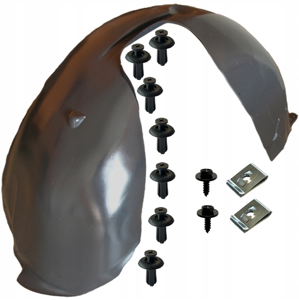 фото №1, Volvo v50 2004-2012 підкрилок перед ліва кліпси