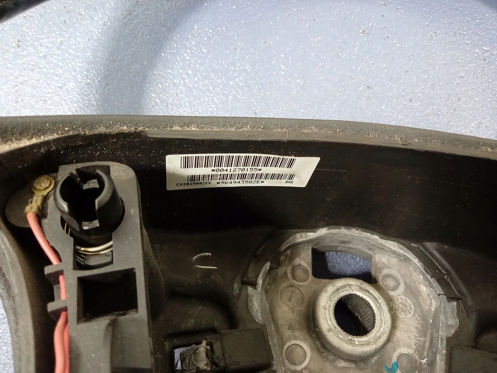 фото №4, Citroen c5 i 01-04 воздуховод кожаный 96494358ze