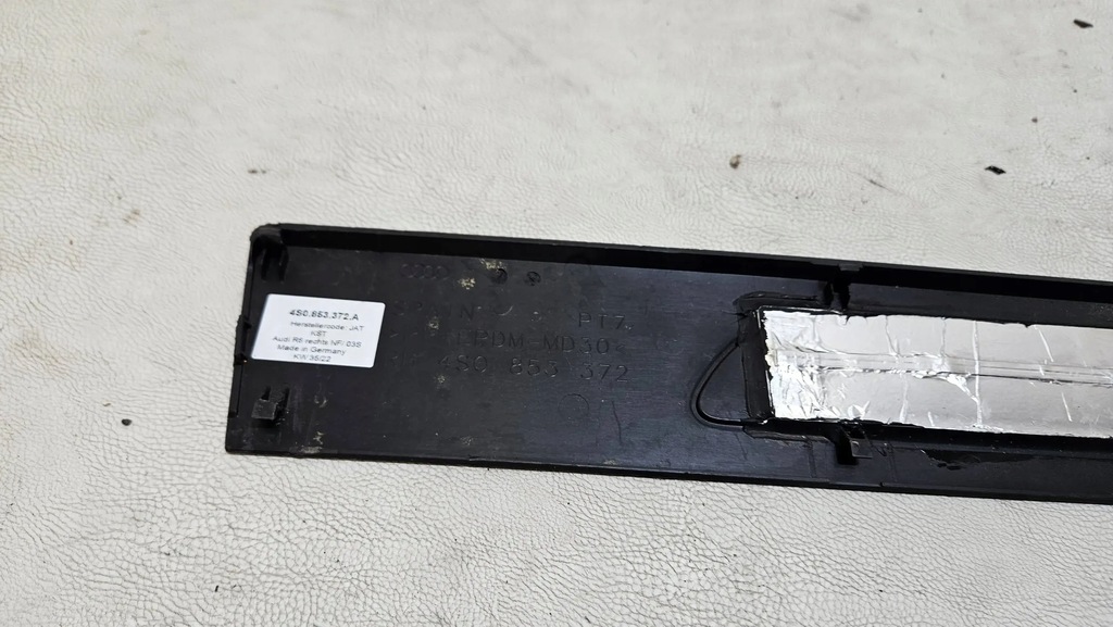 фото №2, Молдинг порог перед передняя правая audi r8 4s 4s0853372a r8/spyder