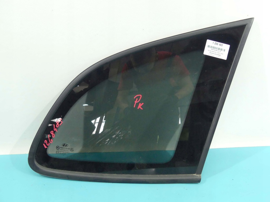 фото №1, Скло кузовна задня права hyundai santa fe ii