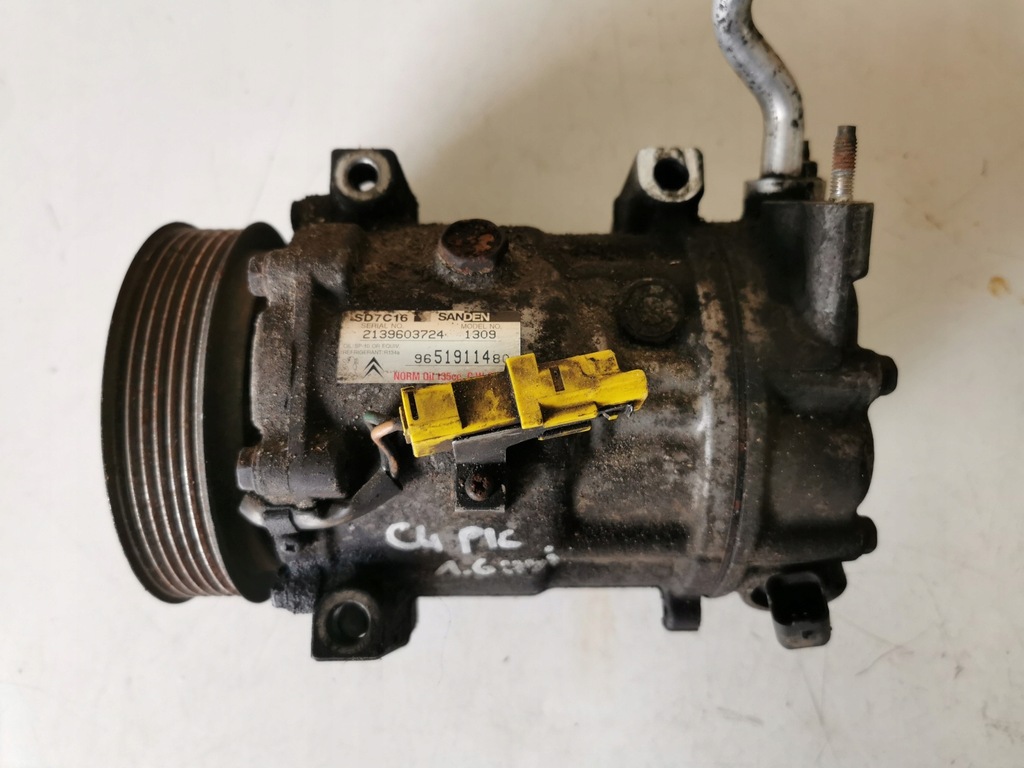 фото №1, Компрессор кондиционера компрессор citroen peugeot