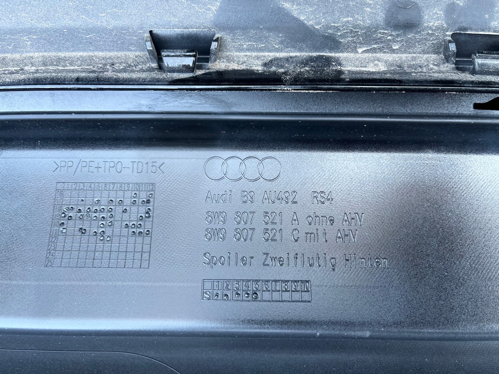 фото №13, Бампер задній audi rs4 b9 8w9807511r/a