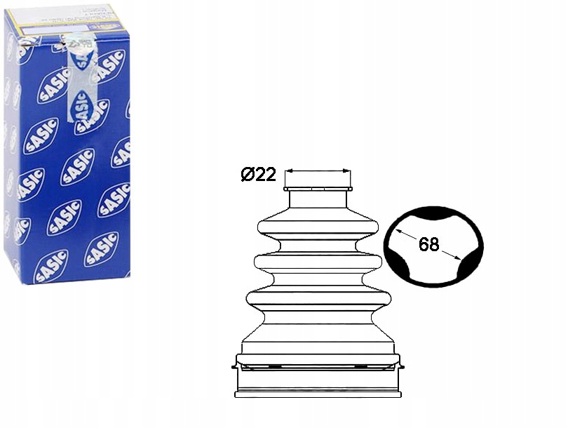 фото №1, Sasic 1904027 набор защита, система рулевой