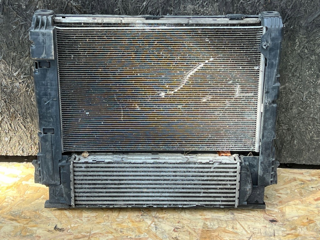 фото №6, Bmw x3 f25 x4 f26 3.0d 3.5d радиатор вентилятор комплект 8623369