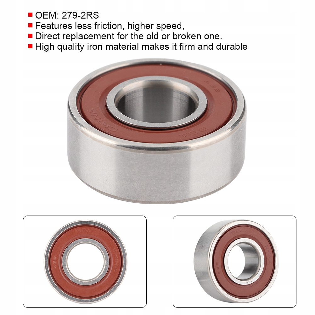 фото №5, Підшипник генератора głębokiego паз nsk 881 15 x 35 x 13 mm 6z