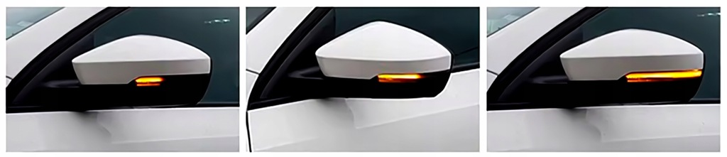 фото №9, 2x поворотник led динамический do зеркало поворотник vw t-roc t-cross t roc