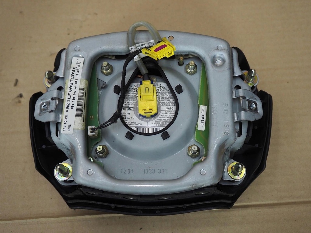 фото №16, Audi a3 8l lift воздуховод + подушка безопасности водителя