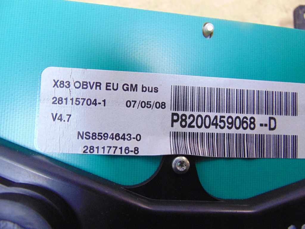 фото №13, Лічильник opel vivaro renault trafic 2.0 dci p8200459068--d europa