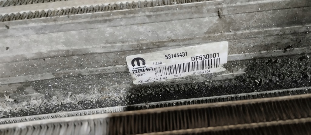 фото №5, Радіатор комплект радіатор вентилятор fiat ducato iii 2.3 16r оригінал