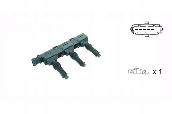 фото №2, Катушка зажигания opel janmor