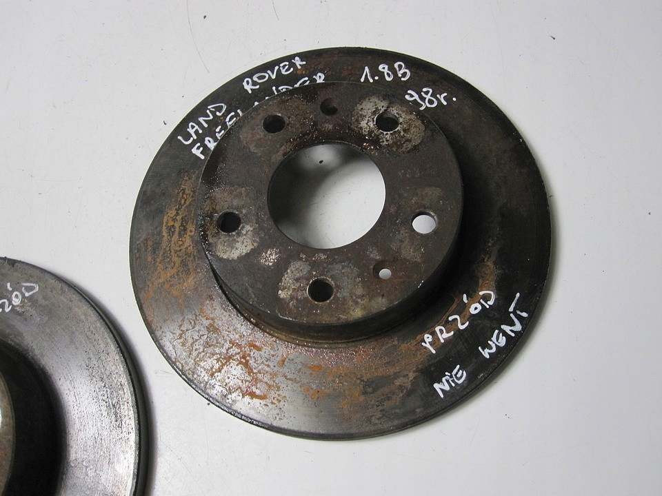 фото №3, Диск тормозная перед land rover freelander 1.8 98r