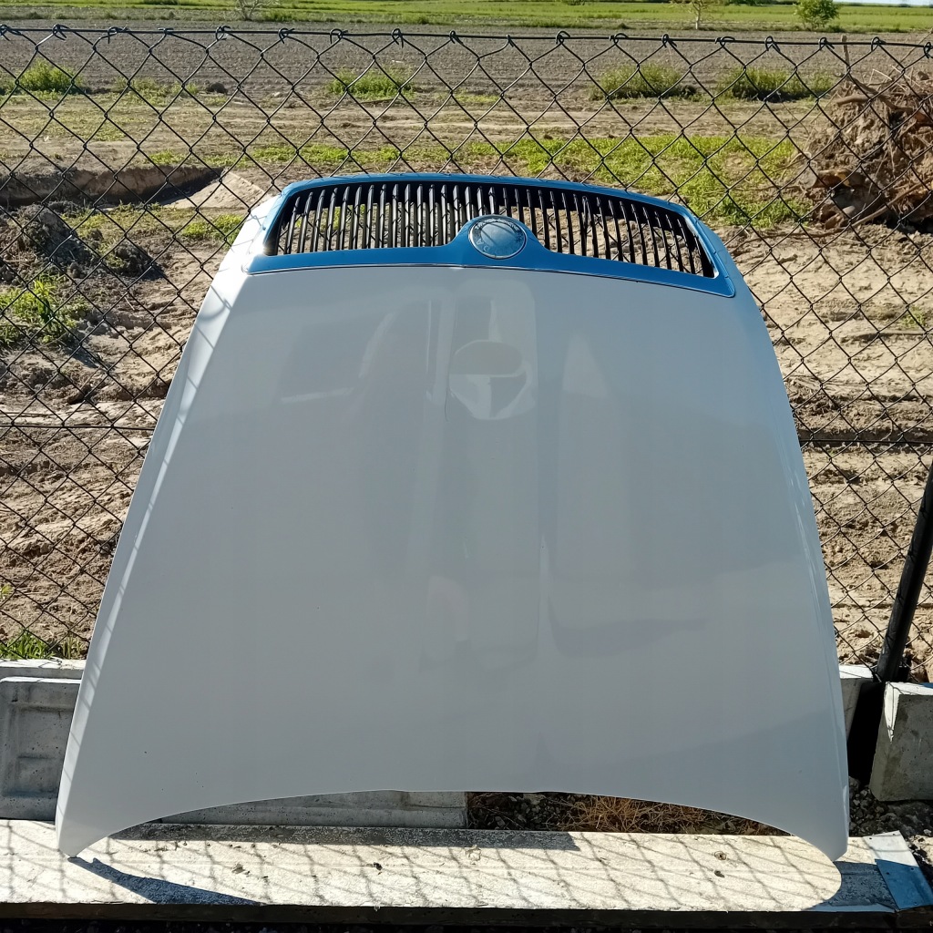 фото №1, Капот крышка skoda octavia 2 ii белый