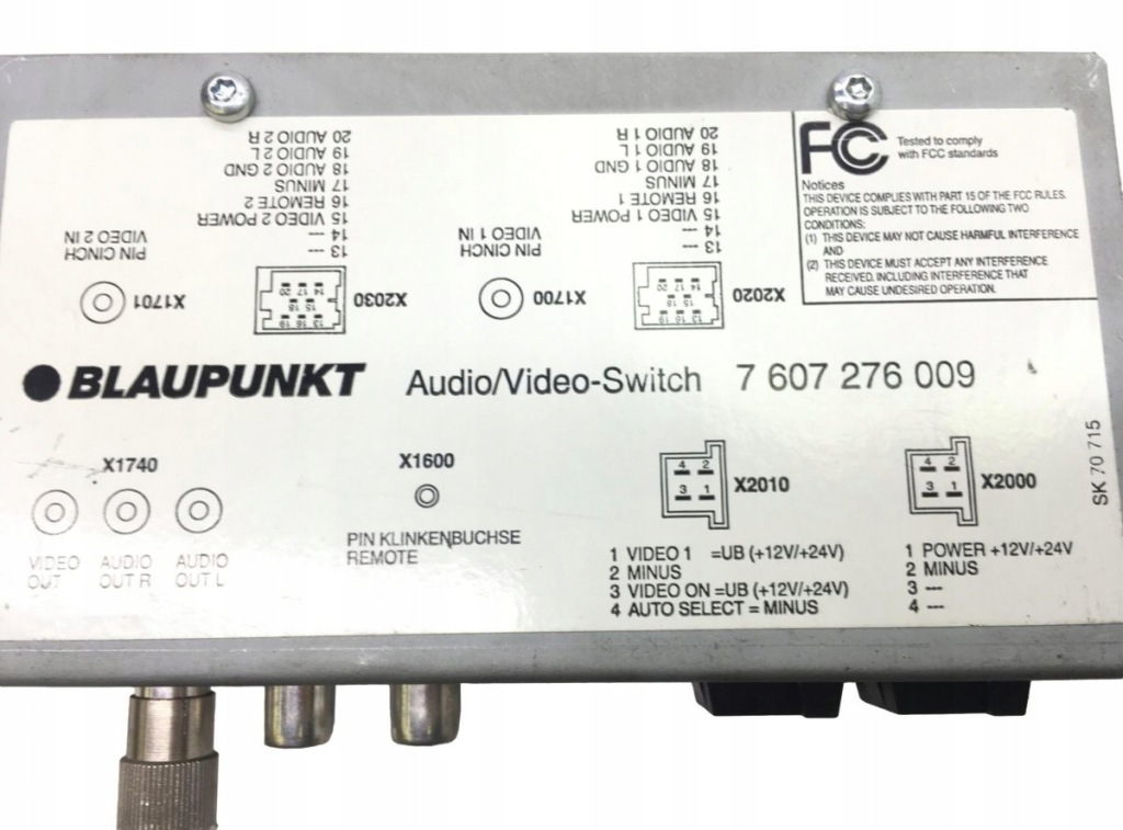 7607276009 scania audio/wideo, інше в Україні