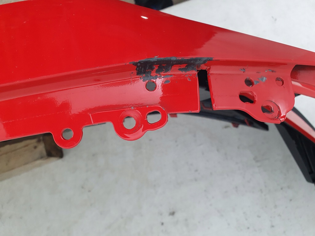 фото №13, Ford mustang 6 vi gt lift 17- бампер перед передній