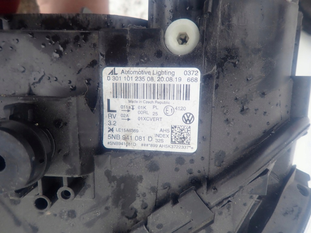 фото №10, Vw tiguan ii 5n 15- лампа ліва full led перед