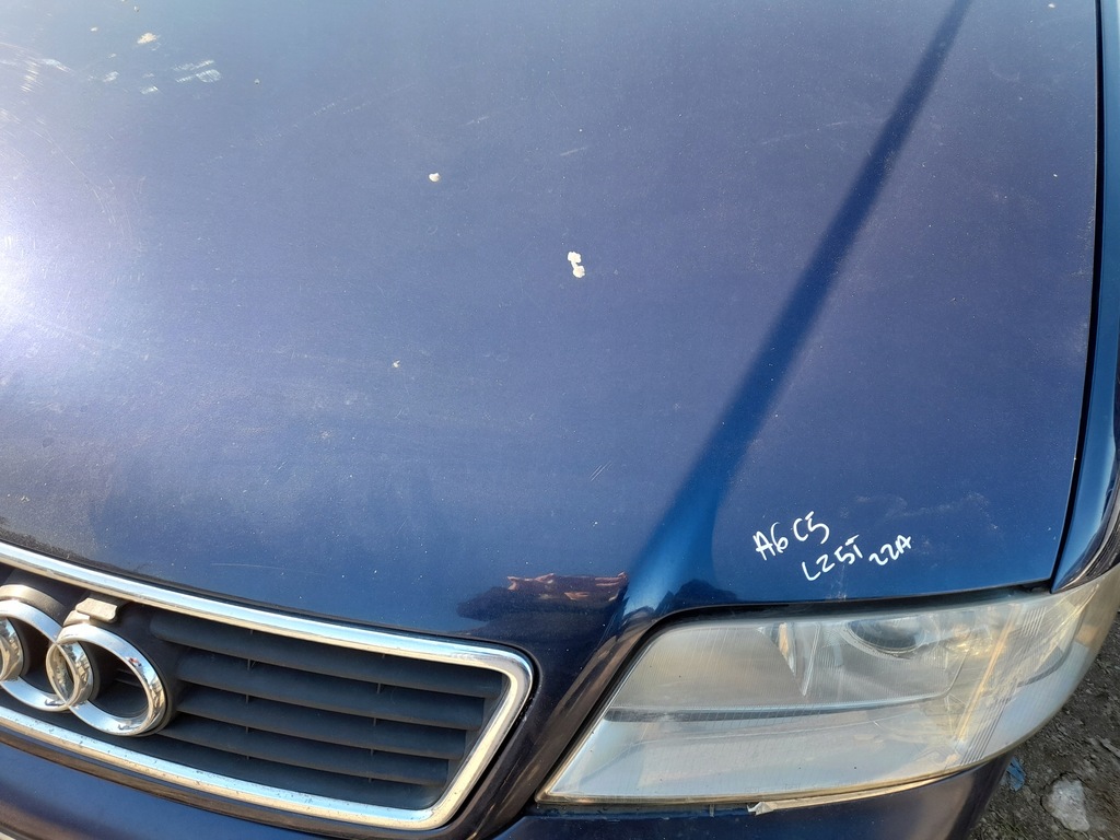 фото №13, Audi a6 c5 капот крышка двигателя lz5t